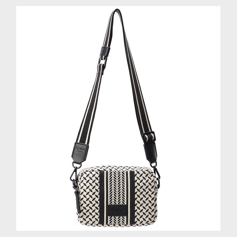 Lala Berlin Skuldertaske - Milly - Heritage Stripe Black