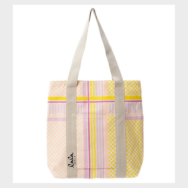 Lala Berlin Shopper - Carmela - Multicolor Pale Pink
