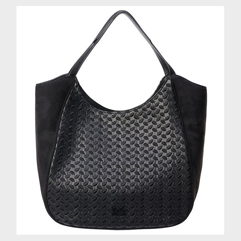 Lala Berlin Shopper - Mar - Heritage Embroidery Black