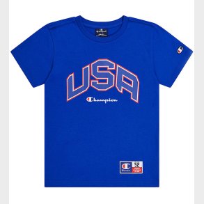 Champion T-shirt - Bl m. Print