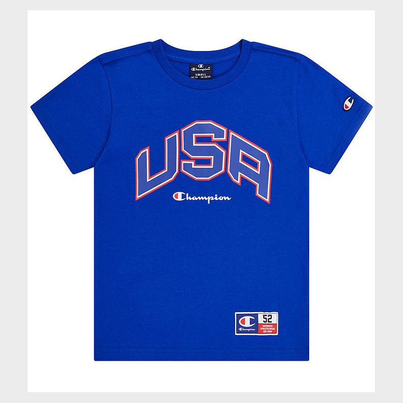 Champion T-shirt - Bl m. Print