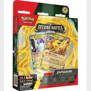 Pokmon Samlekort - Deluxe Battle Deck - Zapdos ex