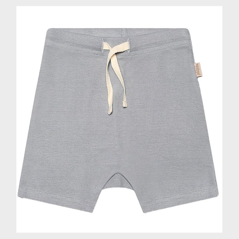 Petit Piao Shorts - Rib - Modal - Blue Mist
