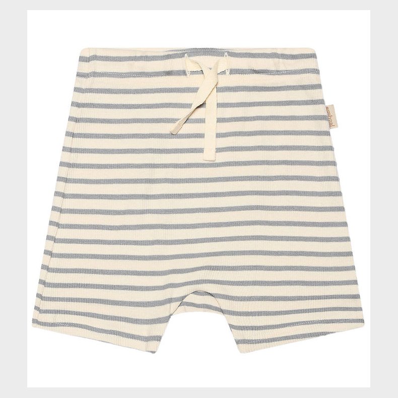 Petit Piao Shorts - Rib - Modal - Blue Mist