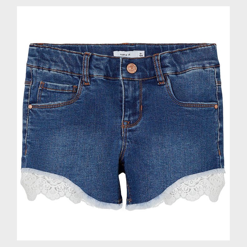 Name It Shorts - NkfSalli - Dark Blue Denim