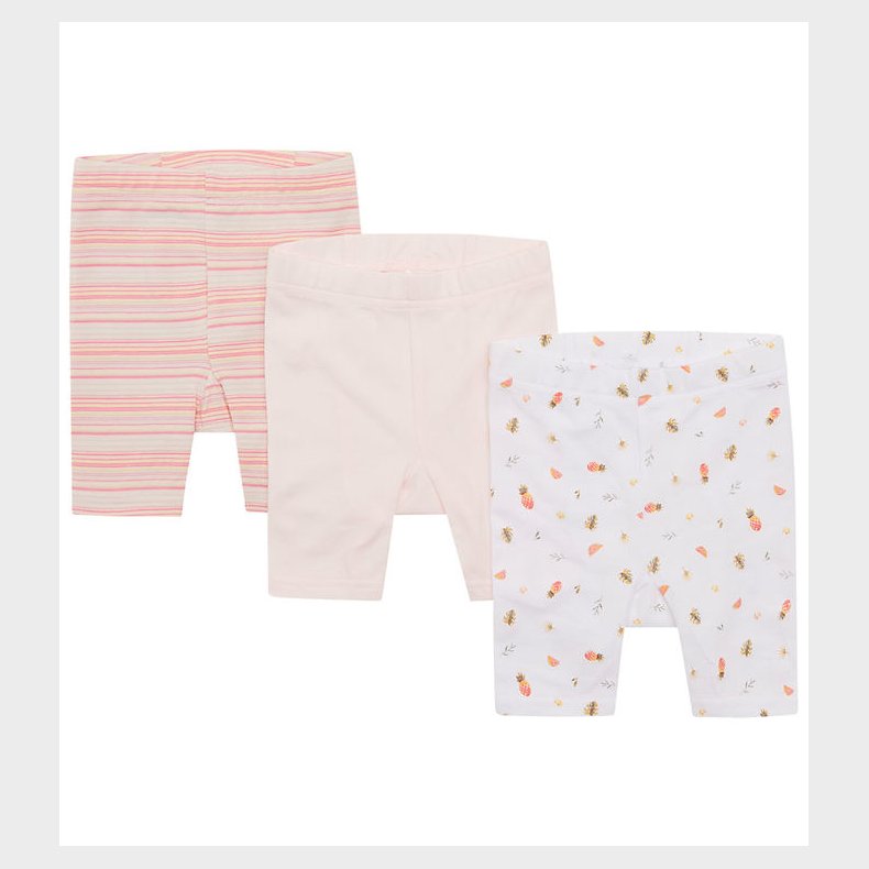 Hust and Claire Leggings - 3-pak - HCLabika - Hvid