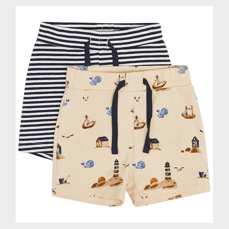 Hust and Claire Shorts - 2-pak - HCHau - Blues