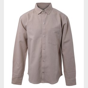 Hound Skjorte - Linen Blend - Sand