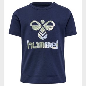 Hummel T-shirt - hmlLehn - Blue Nights