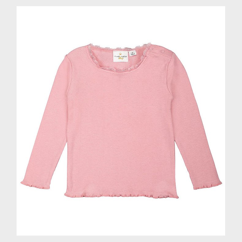 The New Siblings Bluse - Rib - TnsKrista - Pink Nectar