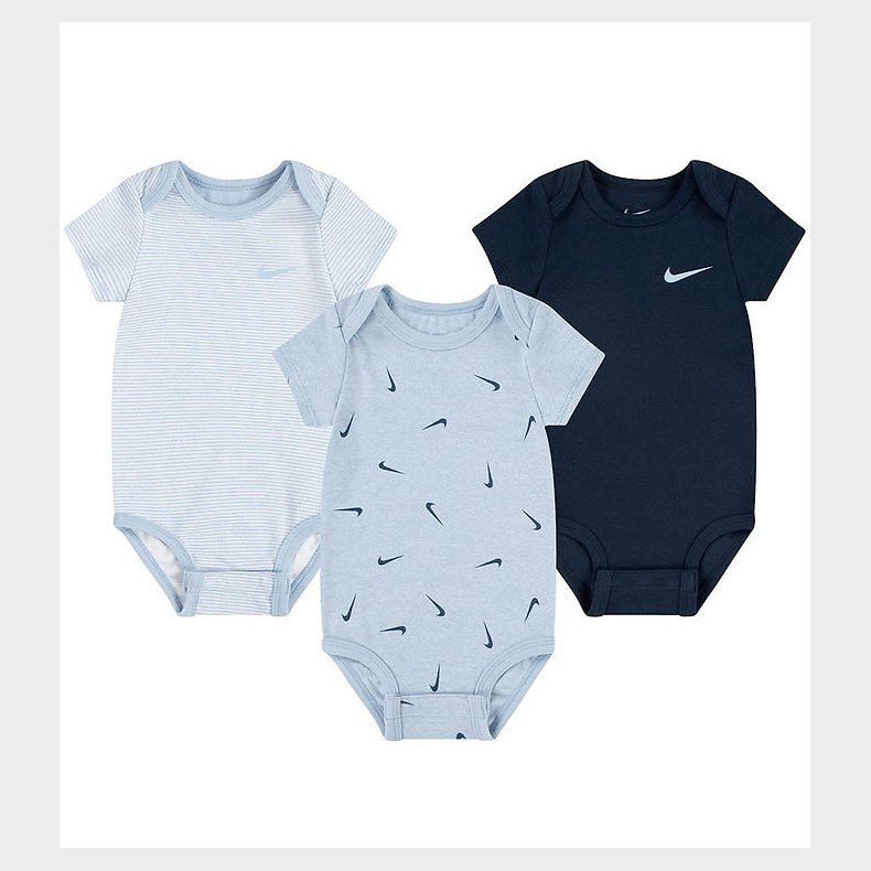 Nike Bodyer k/ - 3-pak - Cobalt Bliss Heather