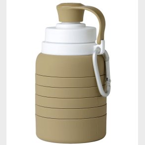 Mininor Foldbar Drikkedunk - Silikone - 200-500 ml - Oliven