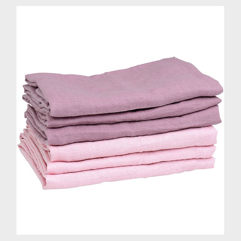 Mininor Stoflbleer - 70x70 cm - 6-pak - Heath Flower/Rose