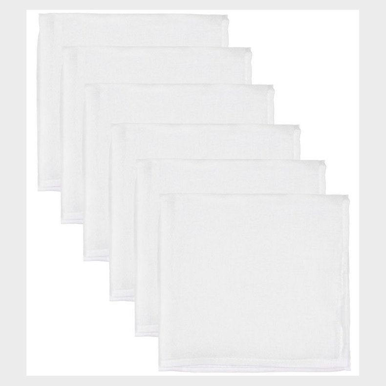 Mininor Stoflbleer - 70x70 cm - 8-pak - Hvid