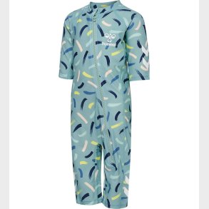 Hummel Badeheldragt - UV40+ - hmlMorgat - Blue Surf