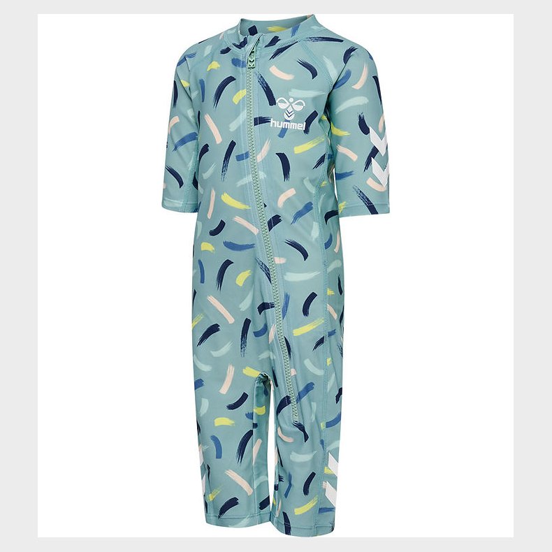 Hummel Badeheldragt - UV40+ - hmlMorgat - Blue Surf