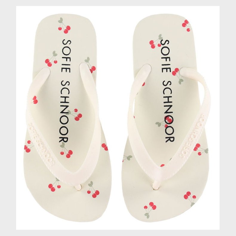 Sofie Schnoor Klipklapper - Off White AOP Cherry