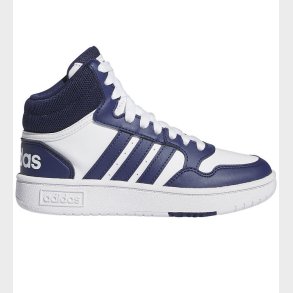 adidas Performance Sko - Hoops 3.0 Mid K - Hvid/Bl�