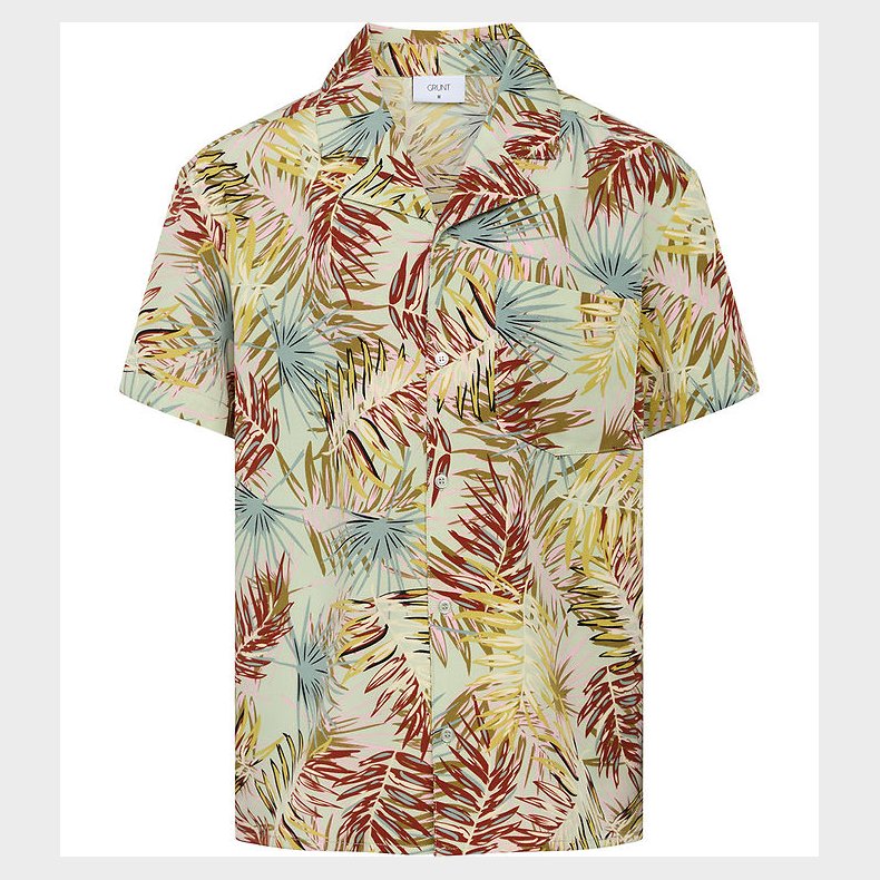 Grunt Skjorte - Geel - Green