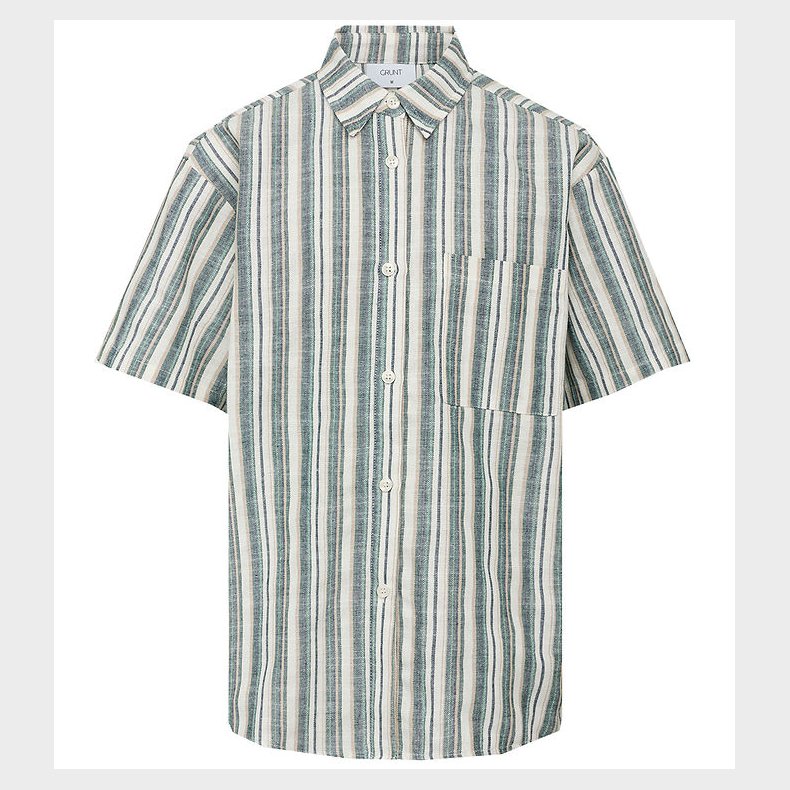 Grunt Skjorte - Namur - Bottle Green