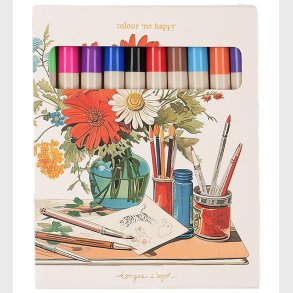 Konges Sljd Farveskiftende Tuscher - 10 stk. - Multi