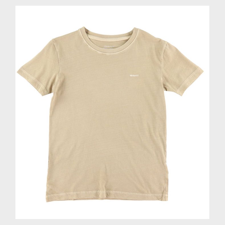 GANT T-shirt - Sunfaded - Dry Sand