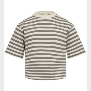 Sofie Schnoor T-Shirt - Rib - Steel Grey