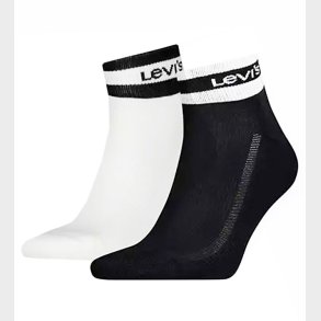 Levis Ankelstrmper - 2-pak - Sort/Hvid