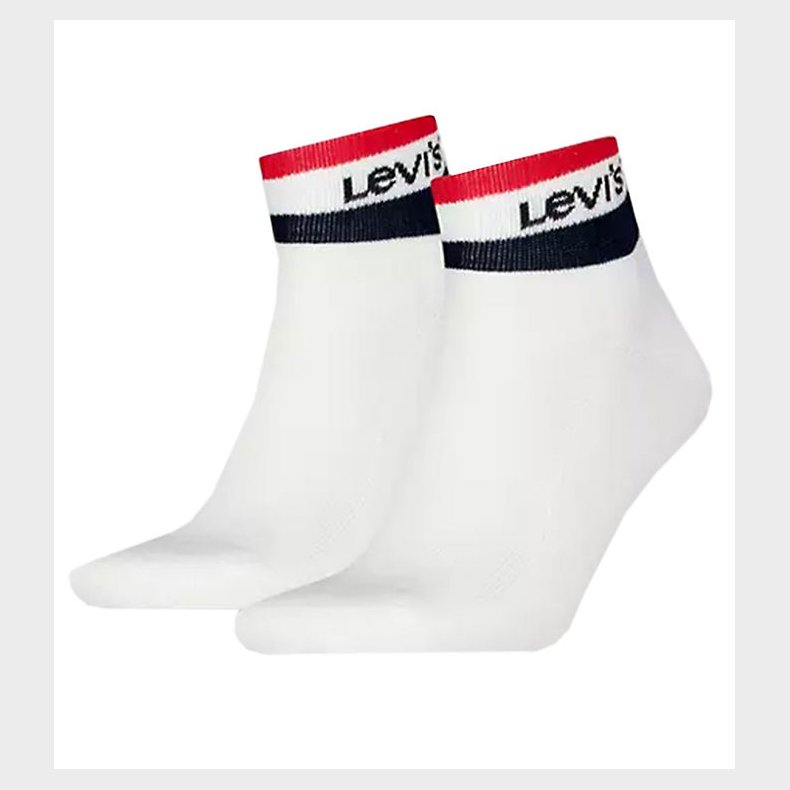 Levis Ankelstrmper - 2-pak - Hvid