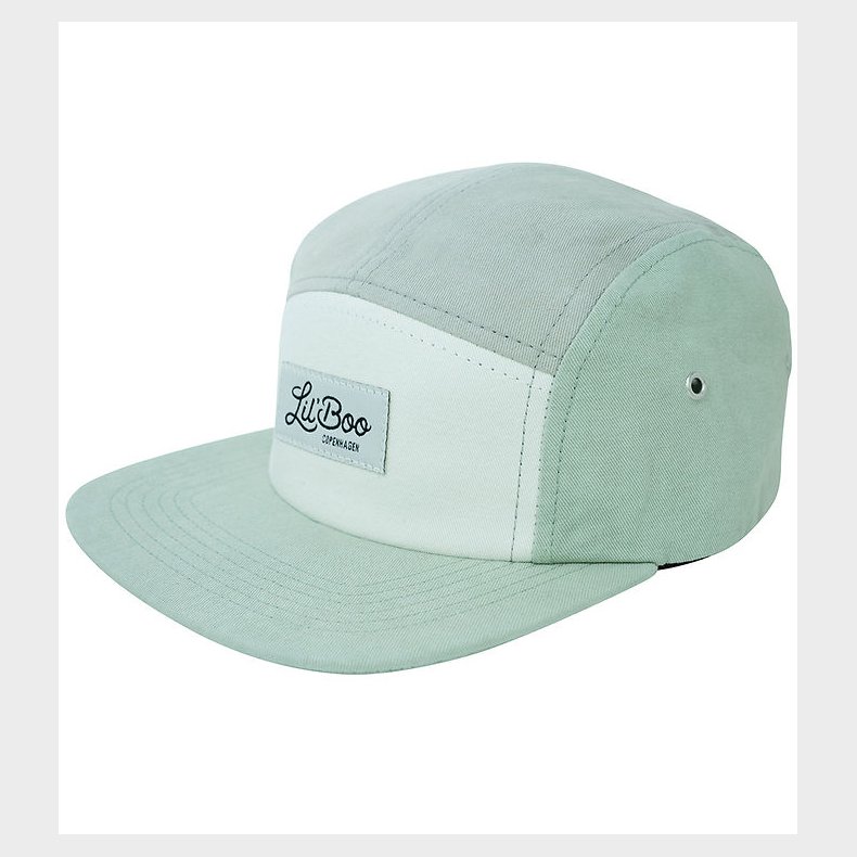 Lil' Boo Copenhagen Kasket - Block Mint 5 Panel - Dusty Mint/Gre