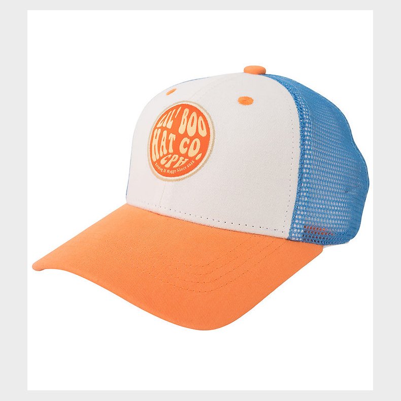 Lil' Boo Copenhagen Kasket - Trucker - Blue/Orange/White