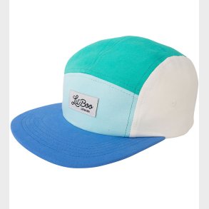 Lil' Boo Copenhagen Kasket - Block Ocean 5 - Green/Blue/White