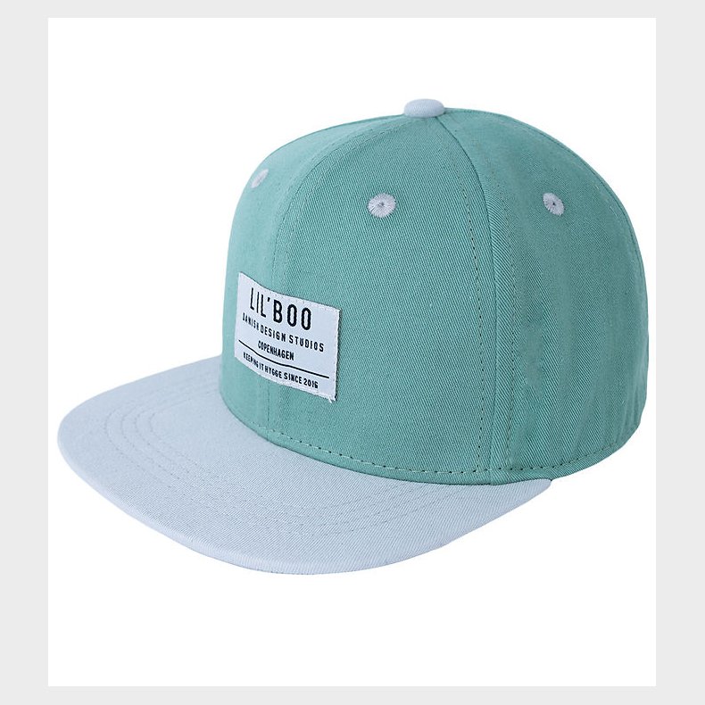Lil' Boo Copenhagen Kasket - Organic Block Snapback - Grn