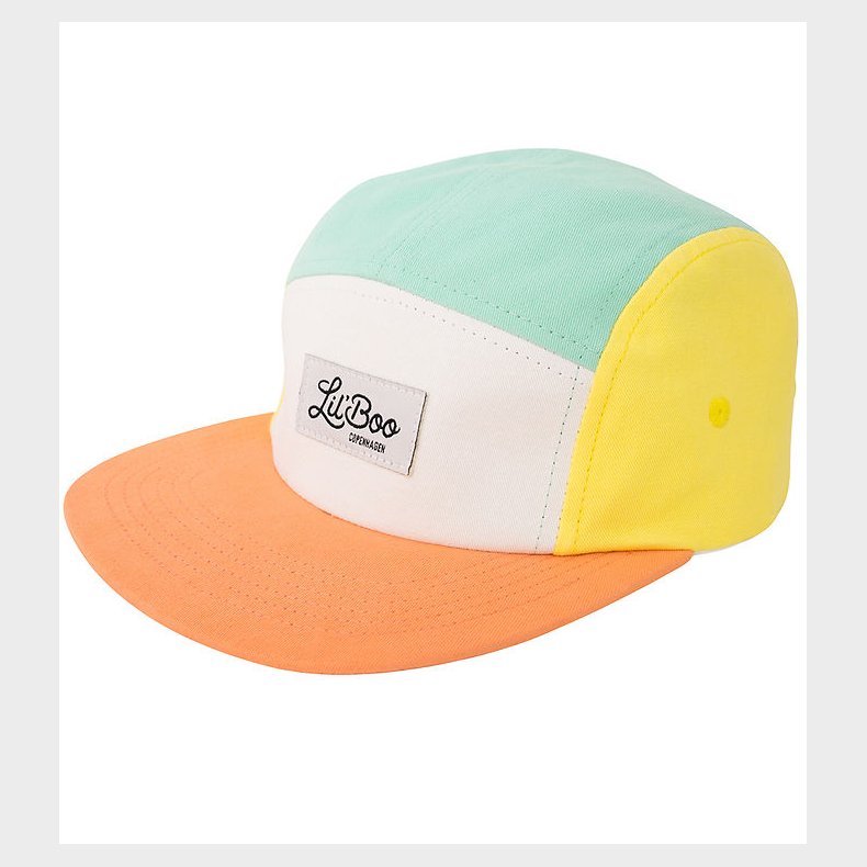 Lil' Boo Copenhagen Kasket - Block Happy 5 - Orange/Green/Yellow