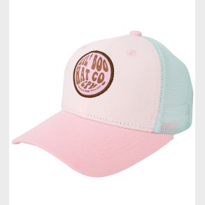 Lil' Boo Copenhagen Kasket - Trucker - Pink/Turquoise