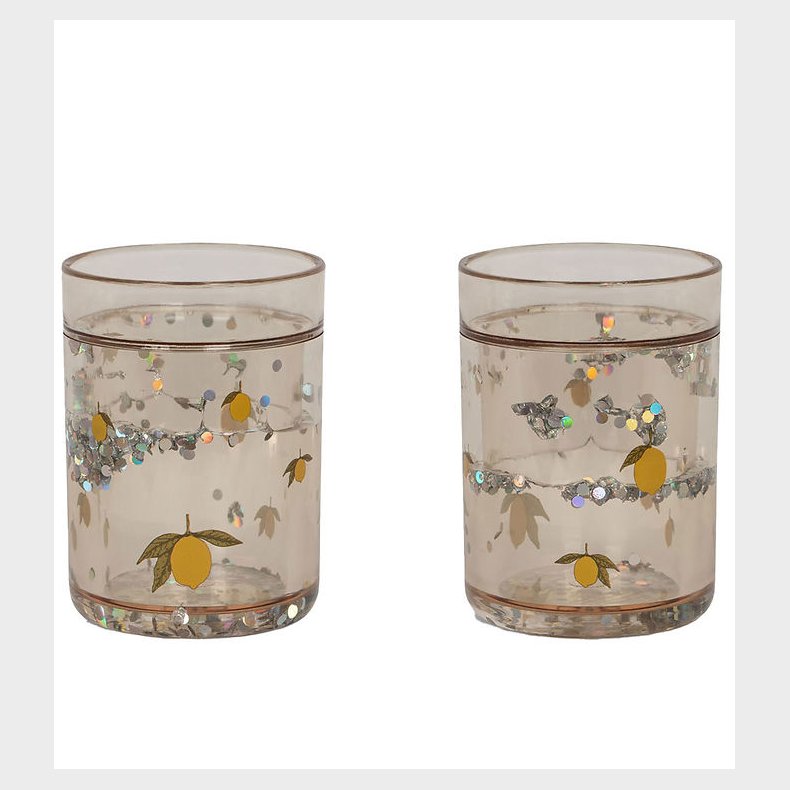 Konges Sljd Glimmerkopper - 2-pak - Lemon