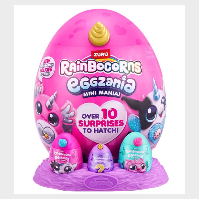 Rainbocorns Surprise - 14 Dele - Eggzania Mini Mania