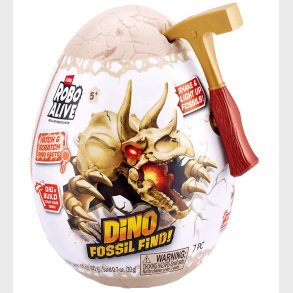 Robo Alive Legetj - Dino Fossil Find - S1 - Egg Mini - Assorter