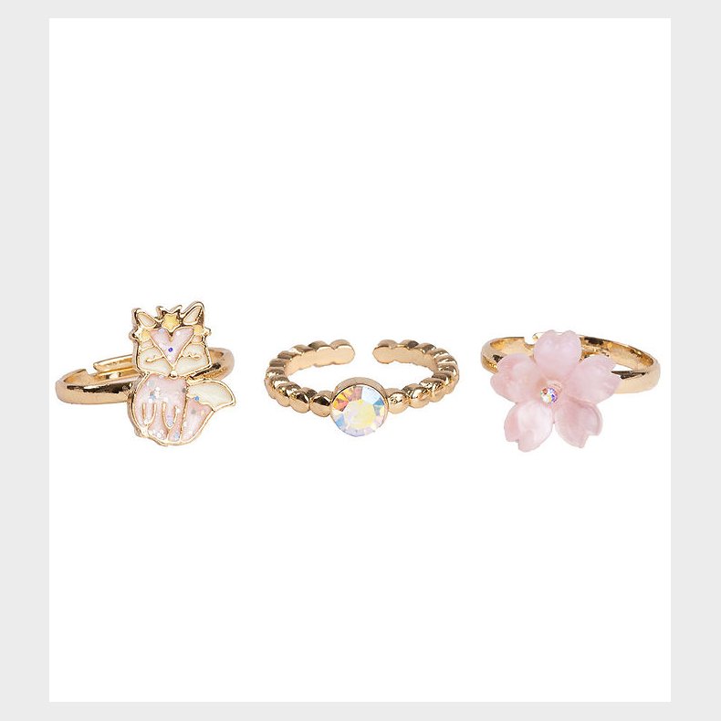 Great Pretenders Ringe - 3-pak - Boutique Foxy Floral