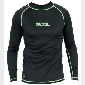 Seac Badebluse - T-Sun Long Man - UV50+ - Sort
