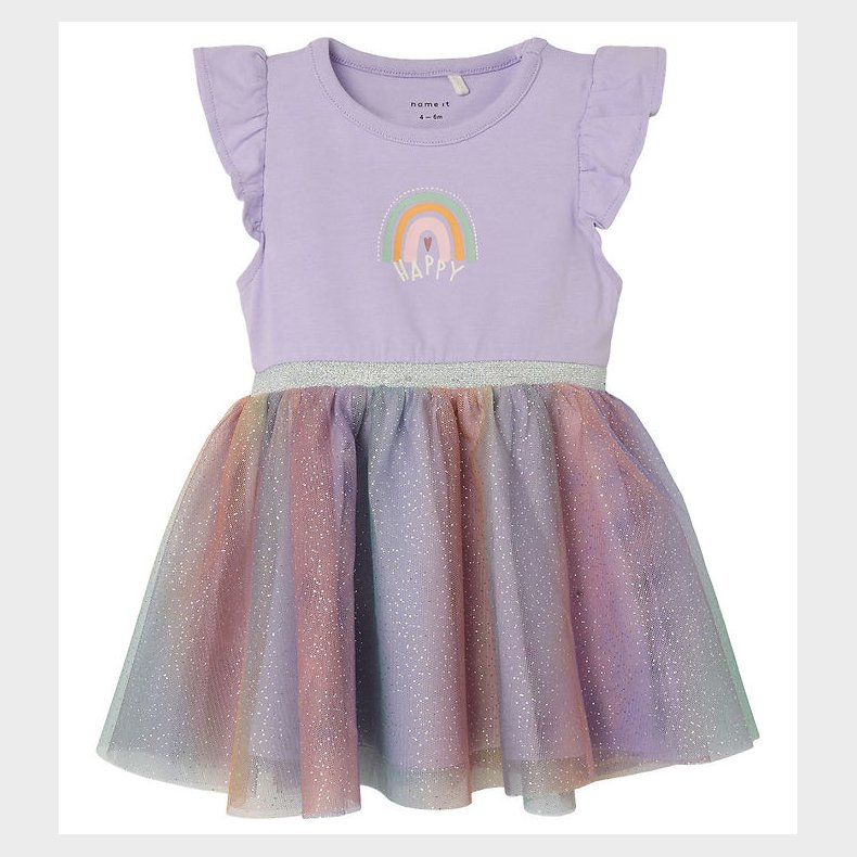 Name It Kjole - NbfHappi - Purple Rose