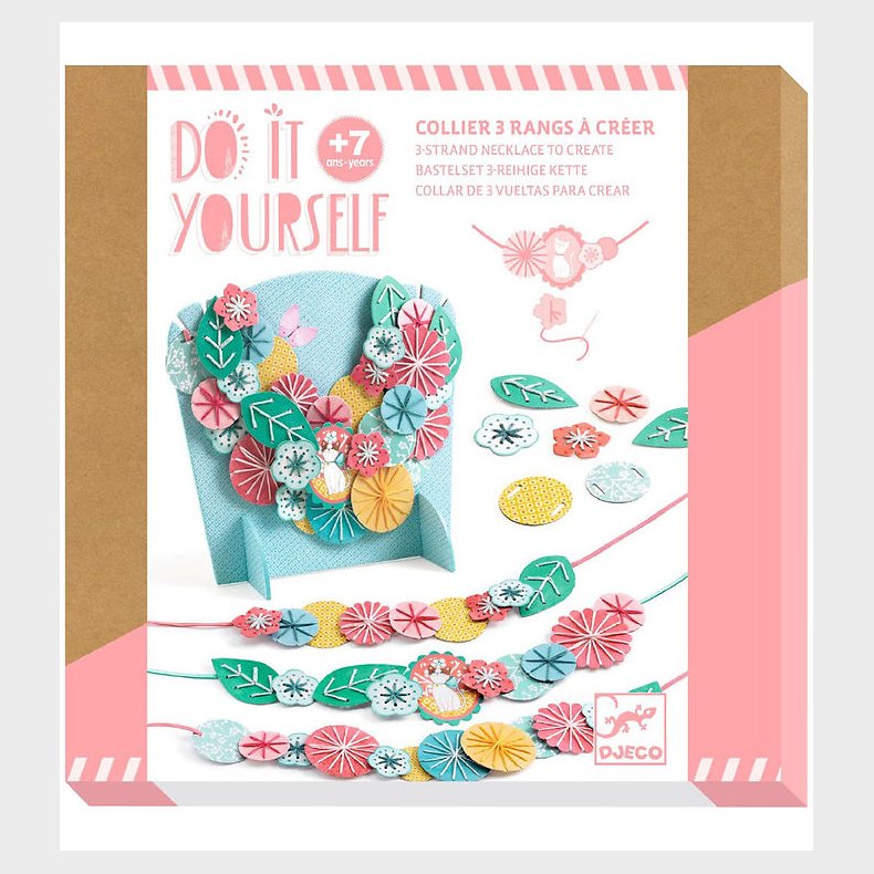 Djeco Kreas�t - DIY Halsk�de - Flora