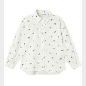 Name It Oversize Lang Skjorte - NkfHilippas - Bright White