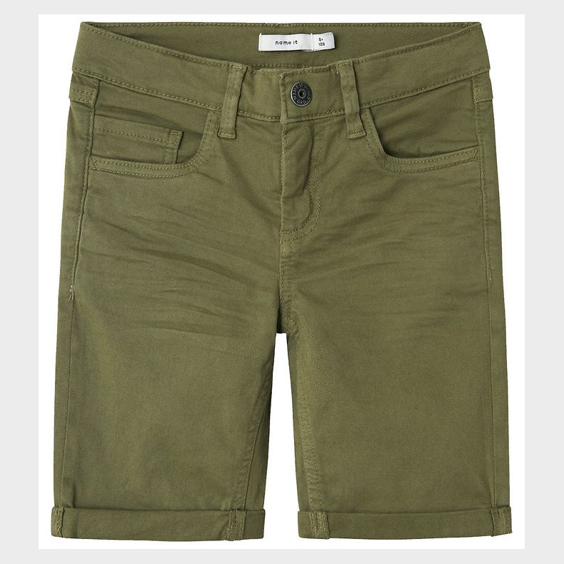 Name It Shorts - NkmSilas Isak - Deep Lichen Green