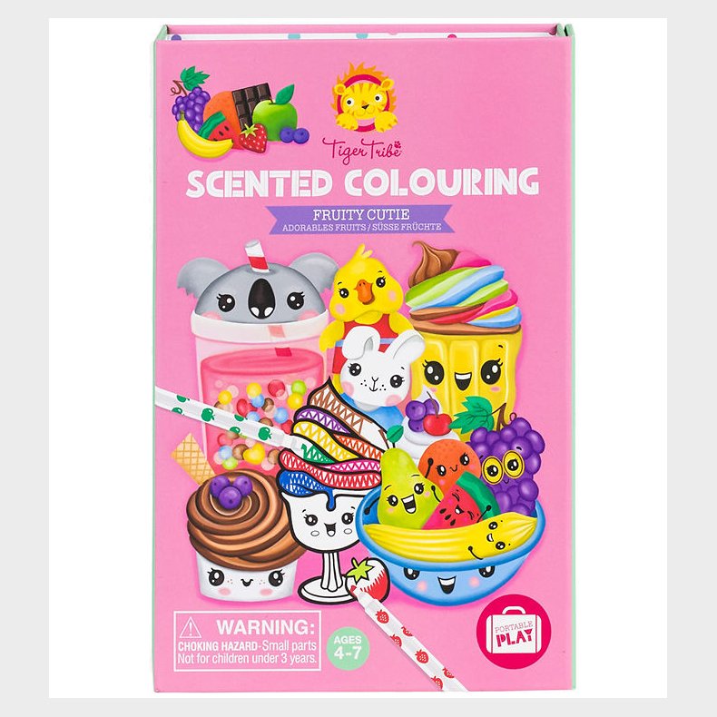 Tiger Tribe Farves�t - Scented Colouring - Fruity Cutie