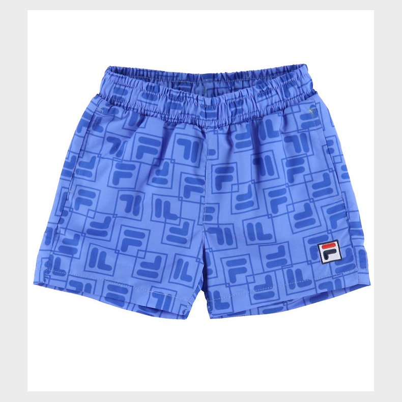 Fila Badeshorts - Laudert - Ultramarine Playful m. Logoer