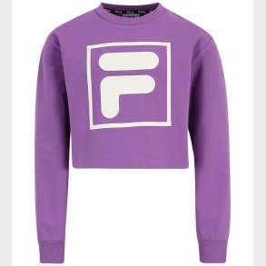 Fila Sweatshirt - Laubach Cropped Crew - Dewberry