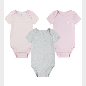 Nike Bodyer k/ - 3-pak - Birch Heather