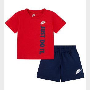 Nike Shortsst - T-shirt/Shorts - Red/Midnight Navy