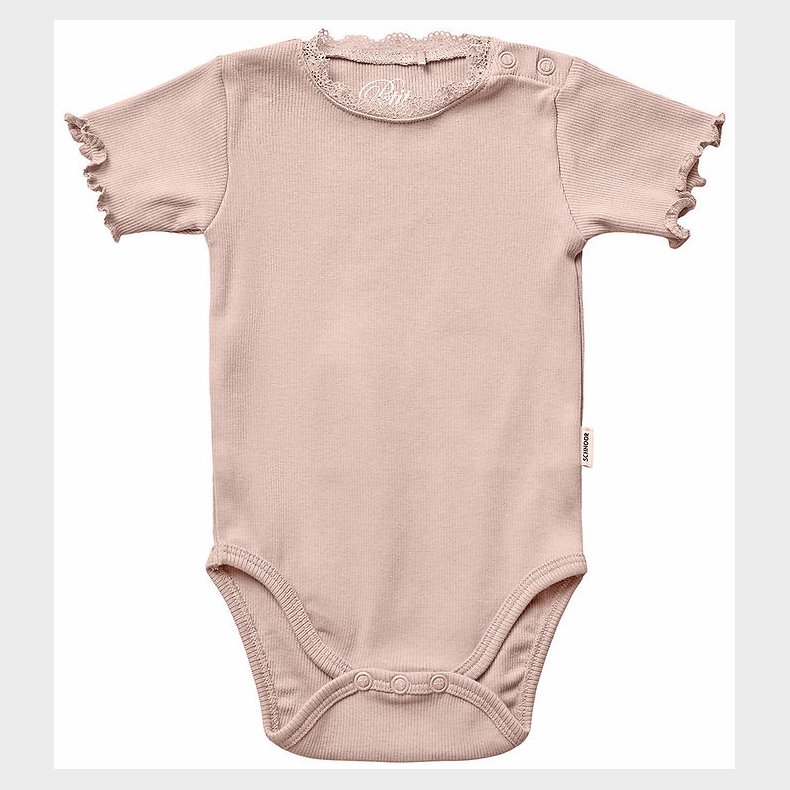 Sofie Schnoor Body k/ - Rib - Light Rose